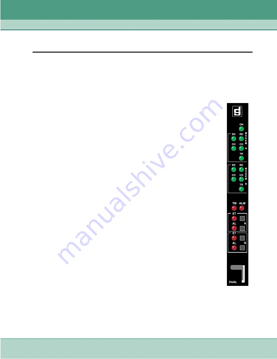 General DataComm 060A027-001 Installation & Operation Manual Download Page 15