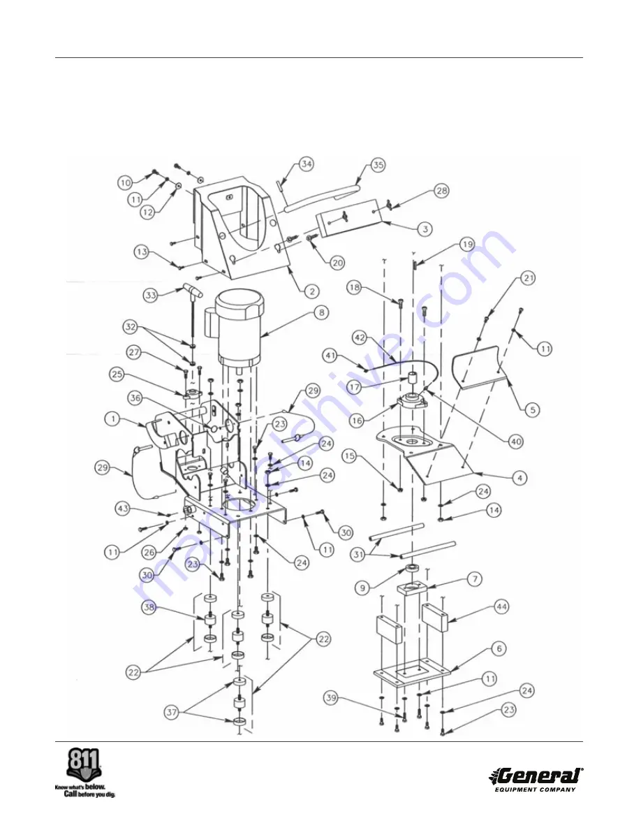 General Equipment RIP-R-STRIPPER FCS16 Скачать руководство пользователя страница 42