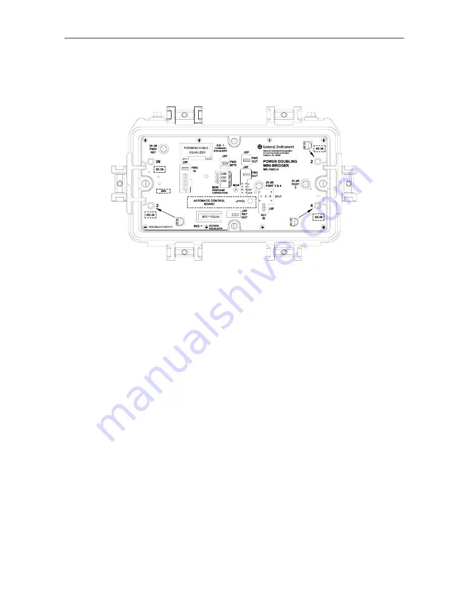 General Instrument STARLINE MB-750D-H Installation Manual Download Page 9