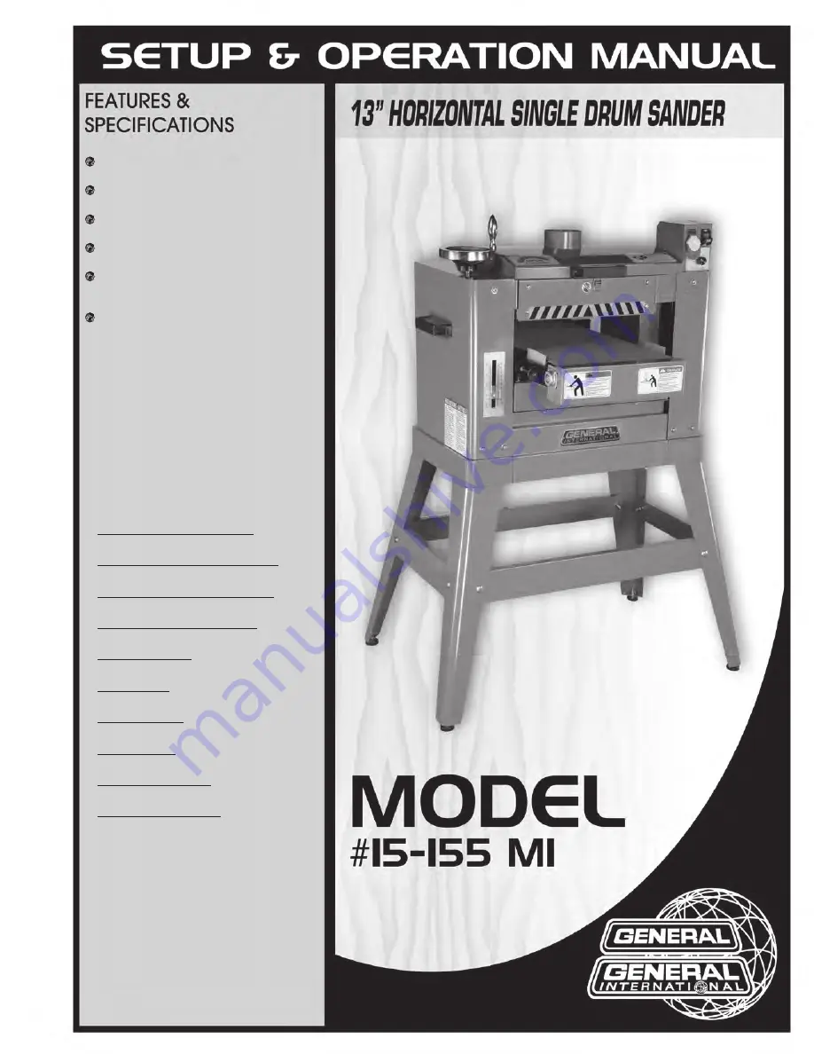 General International 15-155 M1 Скачать руководство пользователя страница 1