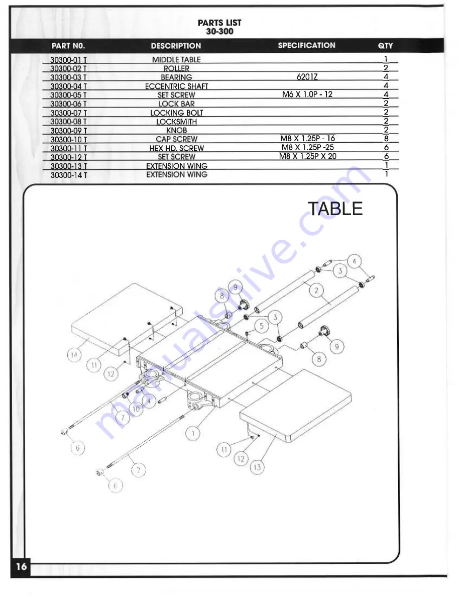 General International 30-300 M1 Operating And Maintenance Instructions Manual Download Page 16