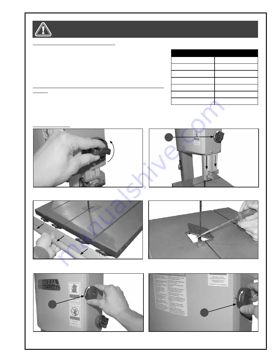 General International 90-120 Setup & Operation Manual Download Page 15