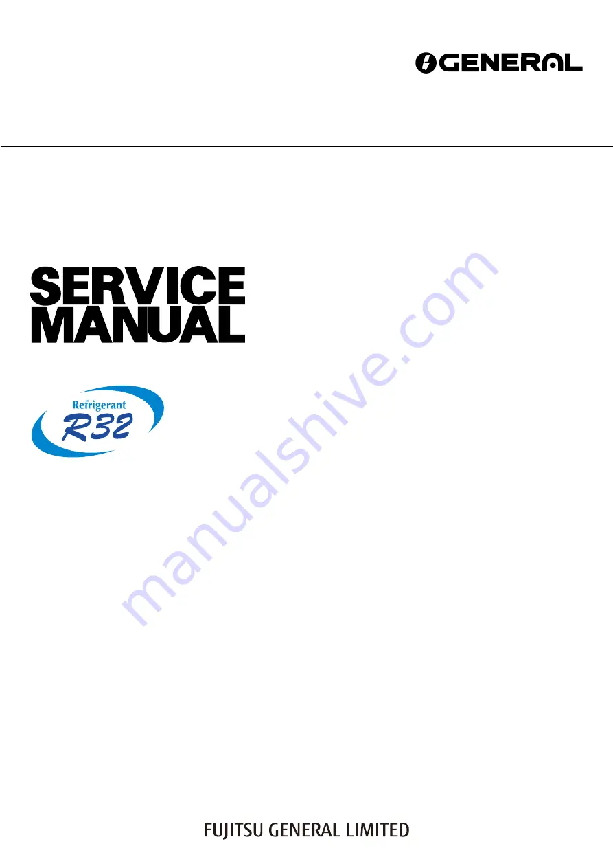 General AOHG07KGCA Service Manual Download Page 1