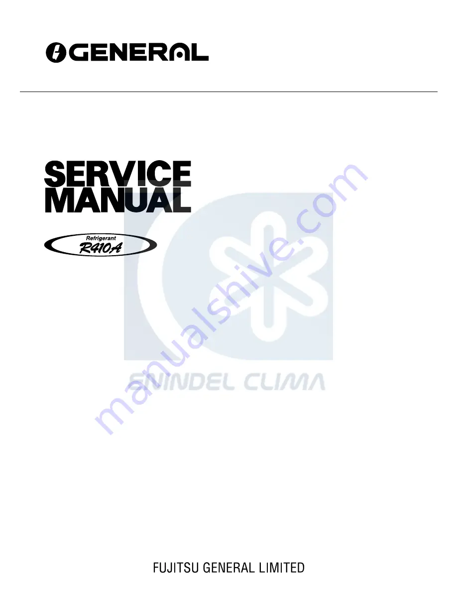 General AOHG45LATTAOHG54LATT Service Manual Download Page 1