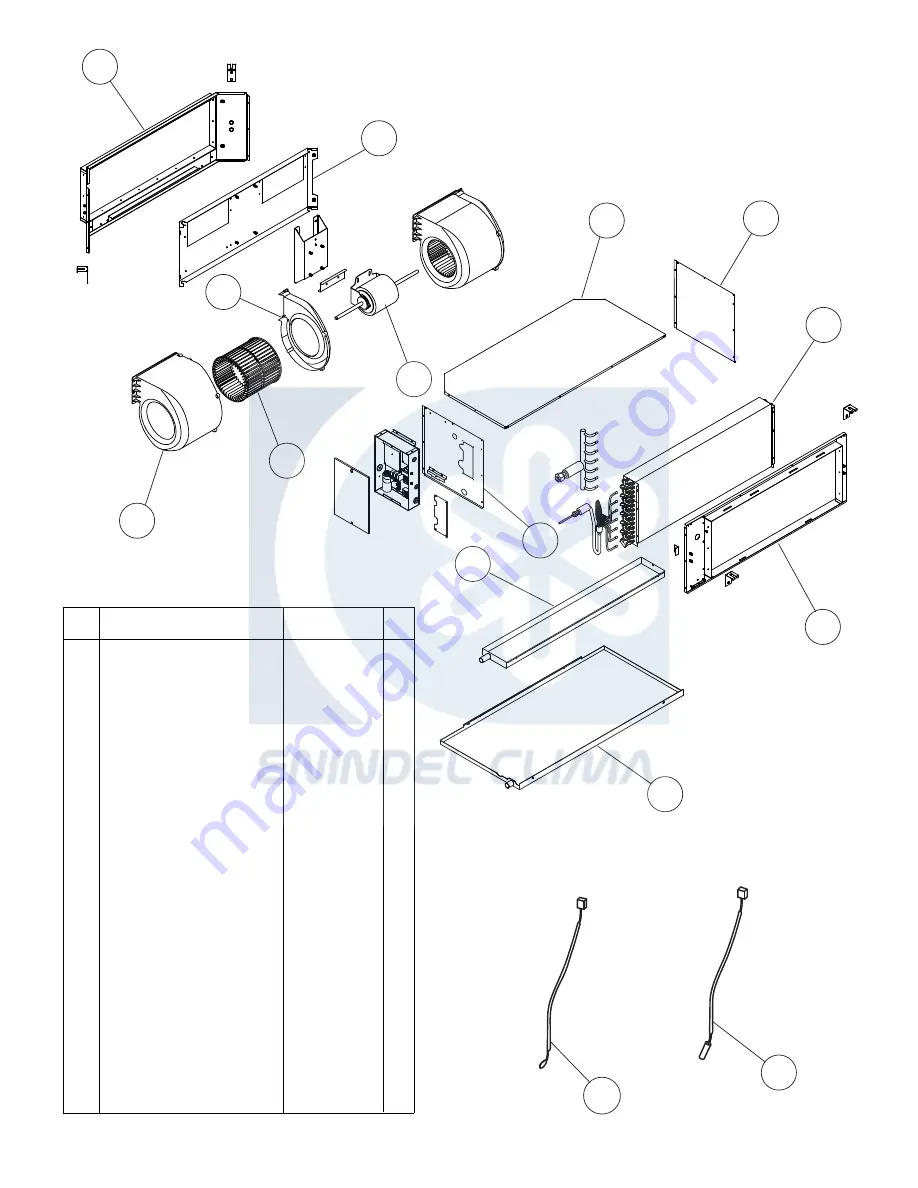 General AOHG45LATTAOHG54LATT Service Manual Download Page 15