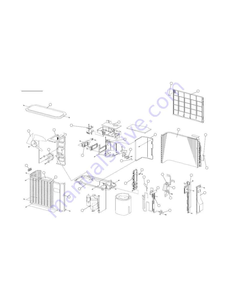 General AOHZ14LBC Service Manual Download Page 14