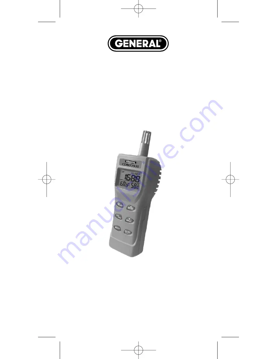 General CDM77535 User Manual Download Page 1