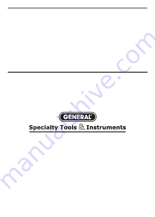 General DSMM600 User Manual Download Page 8