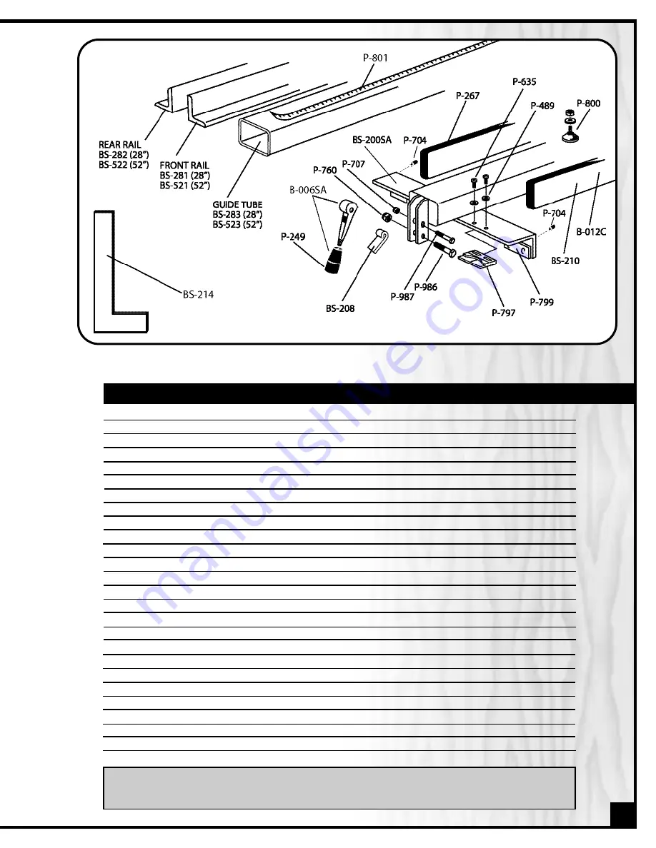 General F-36 T-28 Setup & Assembly Manual Download Page 11