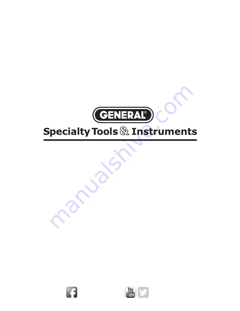 General VS4000 User Manual Download Page 12