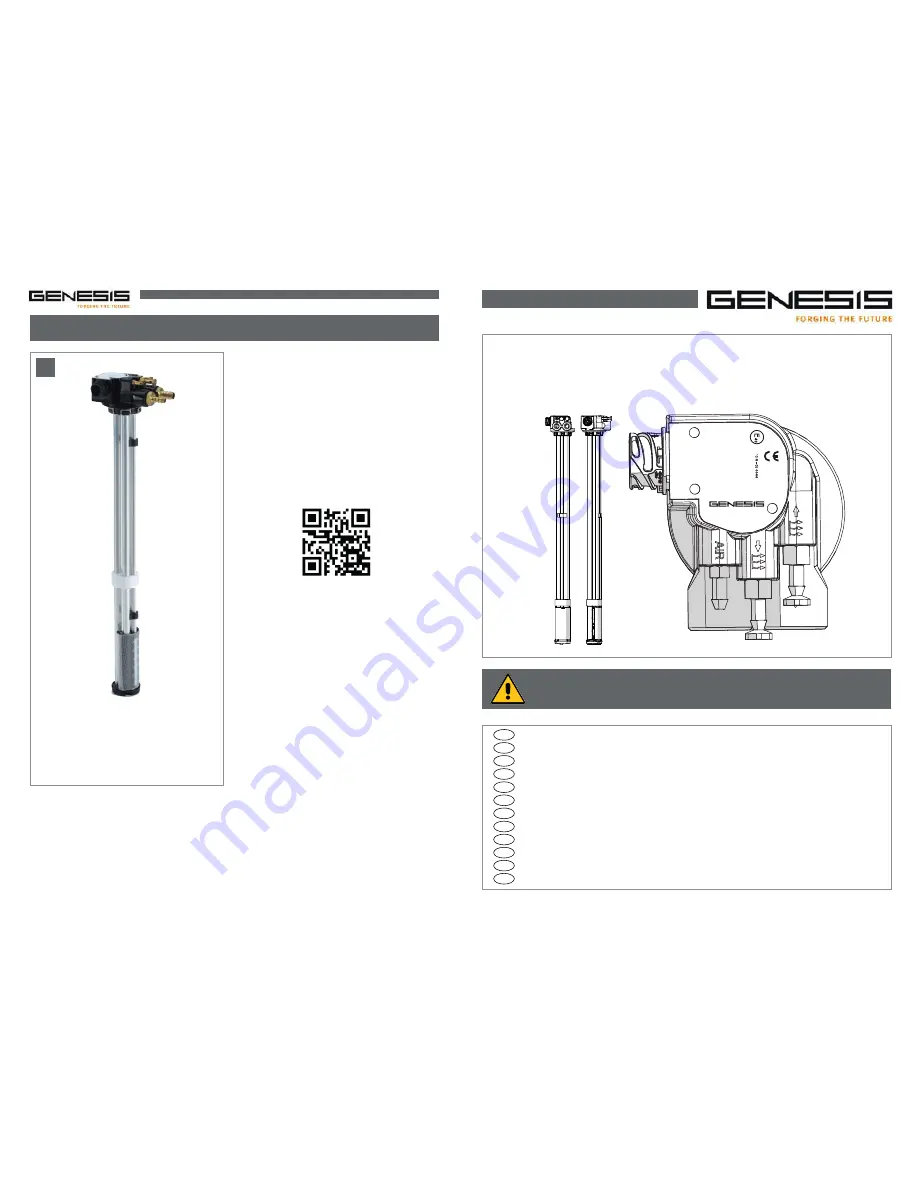 Genesis 214520XYZ Quick Start Manual Download Page 1