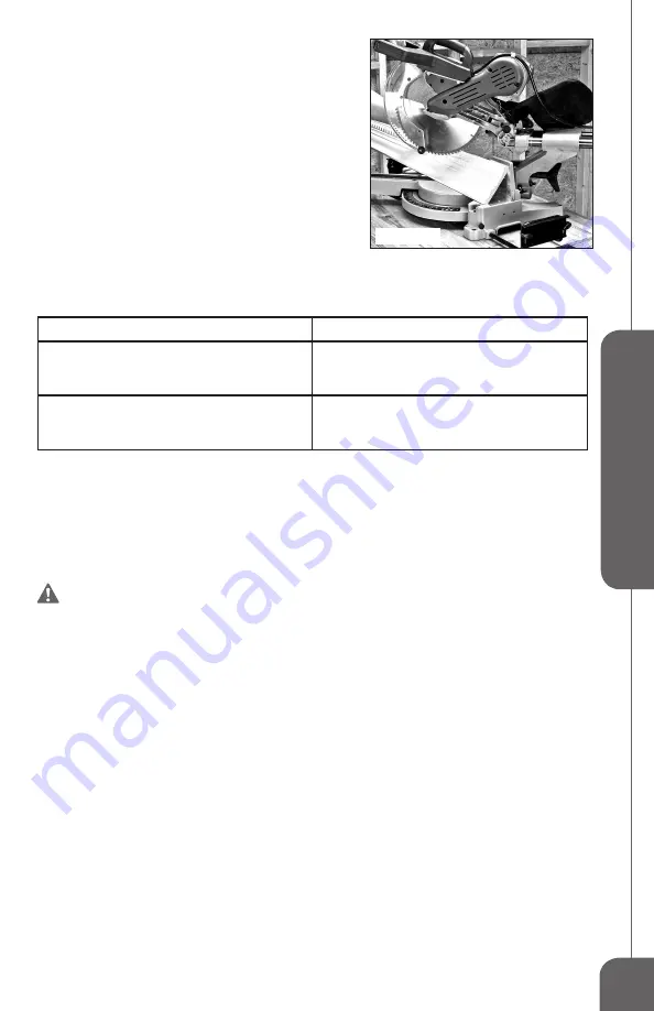 Genesis GMSDB1512L Operator'S Manual Download Page 43