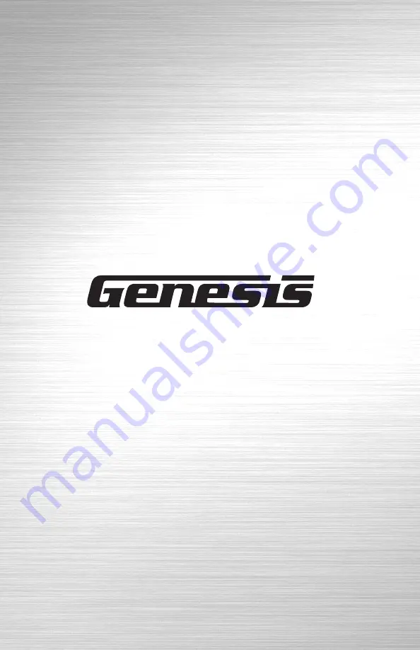 Genesis GMSDB1512L Operator'S Manual Download Page 72