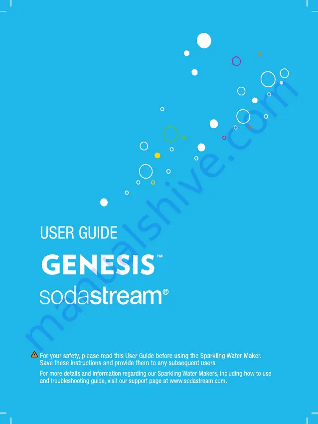 Genesis sodastream User Manual Download Page 1