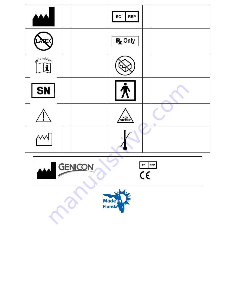 GENICON REUSABLE MONOPOLAR X-SURGE SHAFT HANDLE Instructions For Use Manual Download Page 25