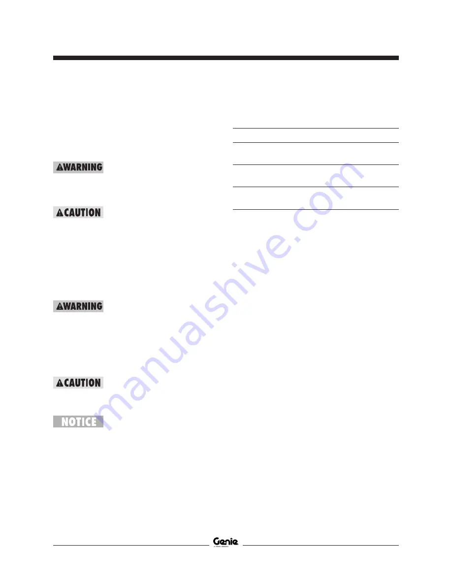 Genie GC-1530 Service Manual Download Page 169