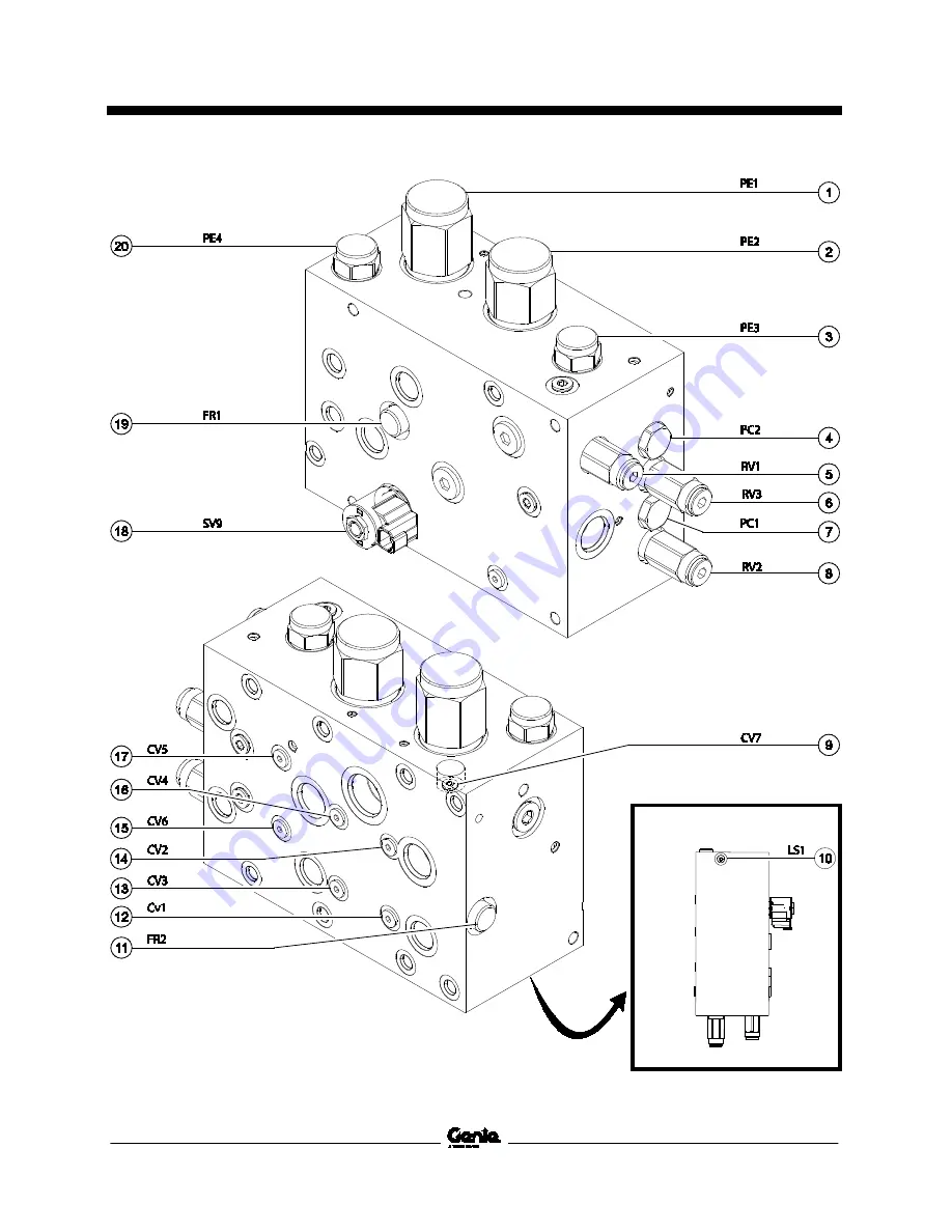 Genie GTH-844 Service And Repair Manual Download Page 65