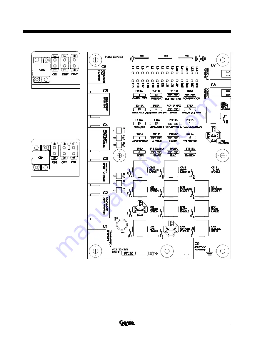 Genie GTH-844 Service And Repair Manual Download Page 106