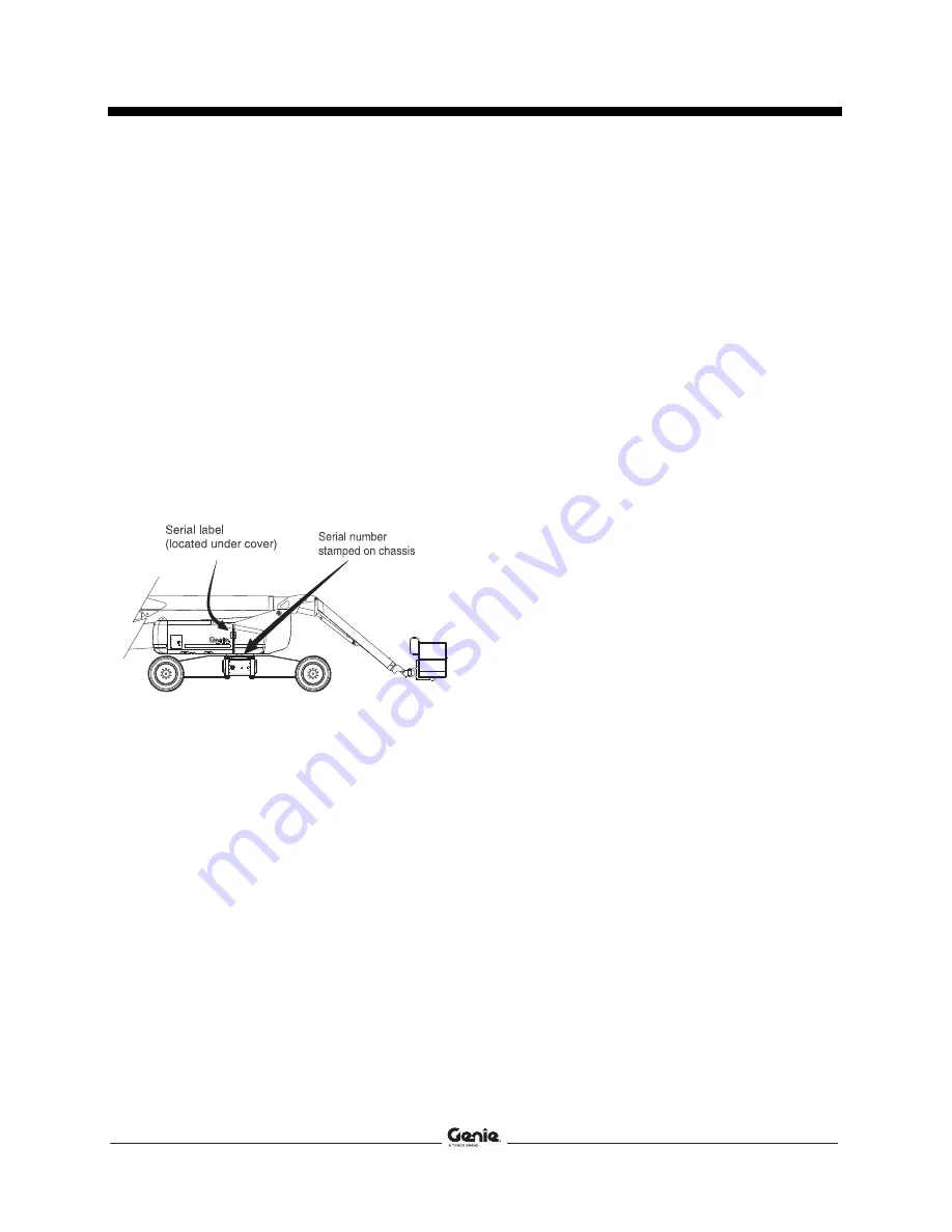 Genie ZX-135/70 with Jib-Extend Operator'S Manual Download Page 3