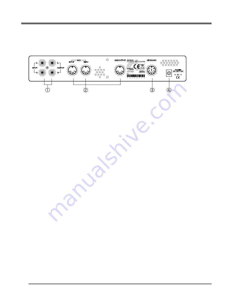 Genio MPS2000 Instruction Manual Download Page 6