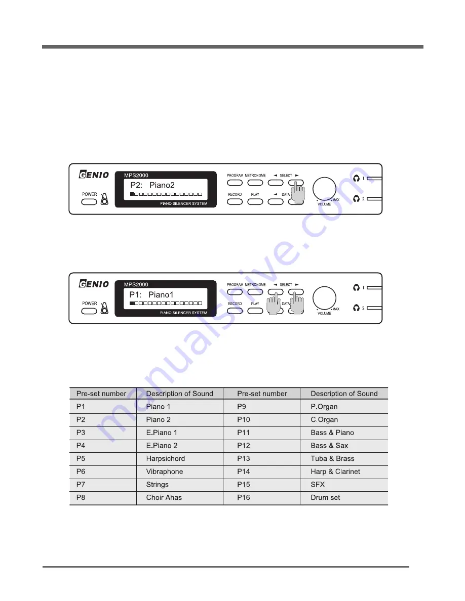 Genio MPS2000 Instruction Manual Download Page 9