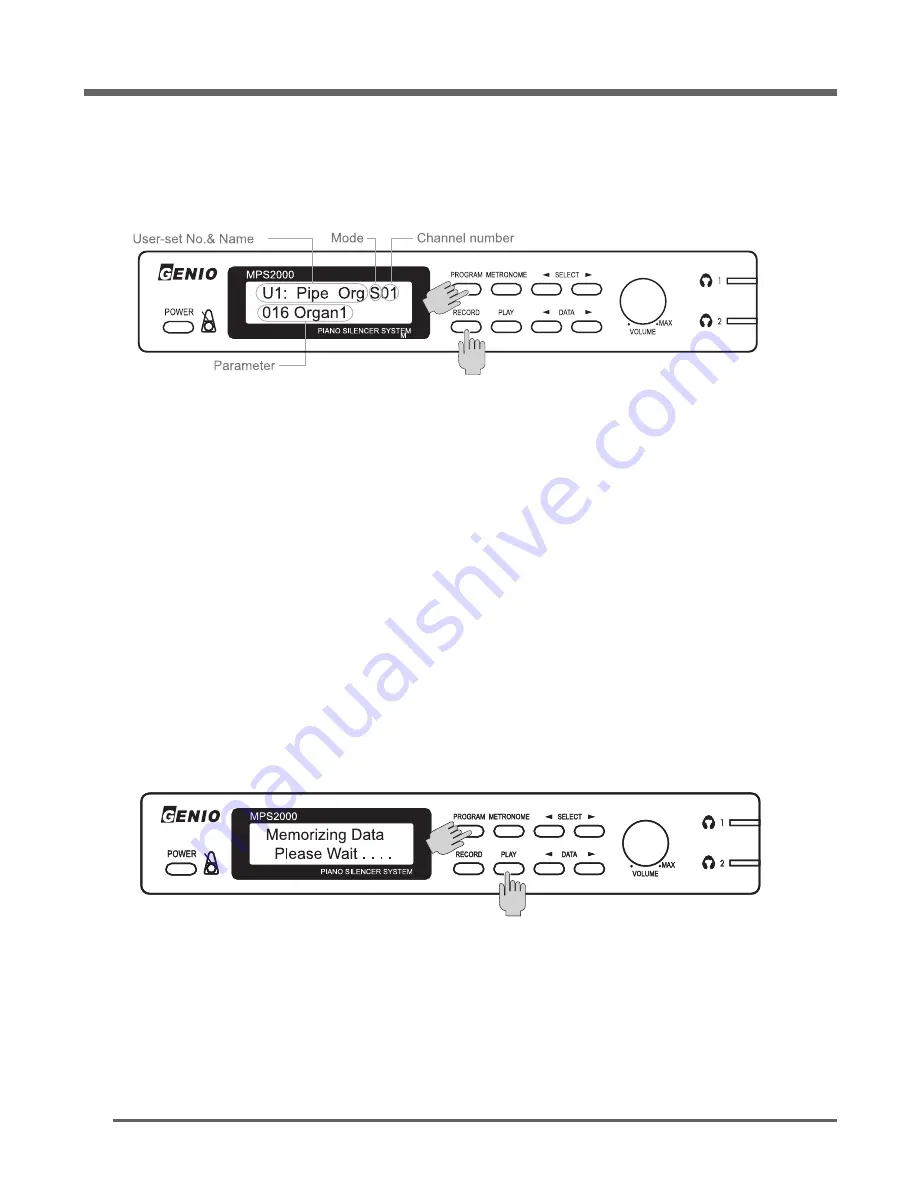 Genio MPS2000 Instruction Manual Download Page 12