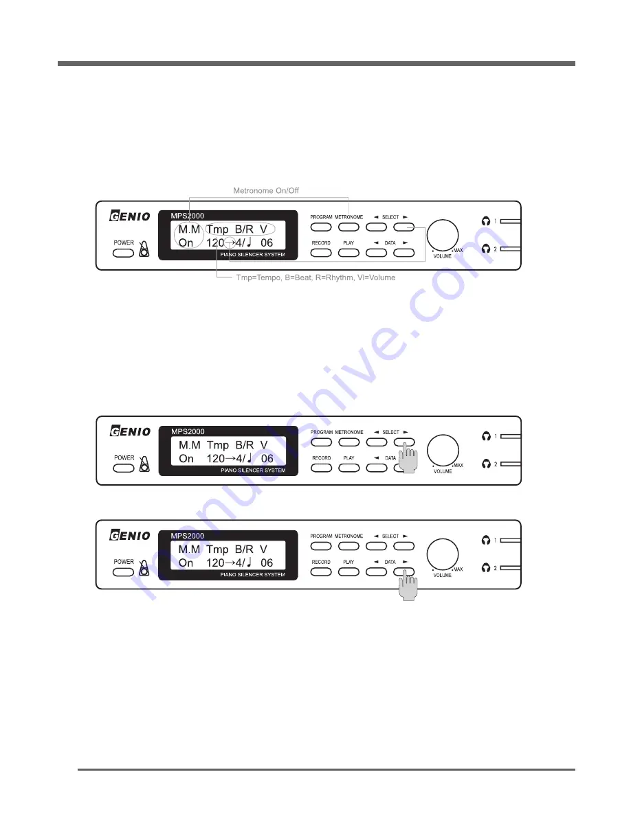 Genio MPS2000 Instruction Manual Download Page 16