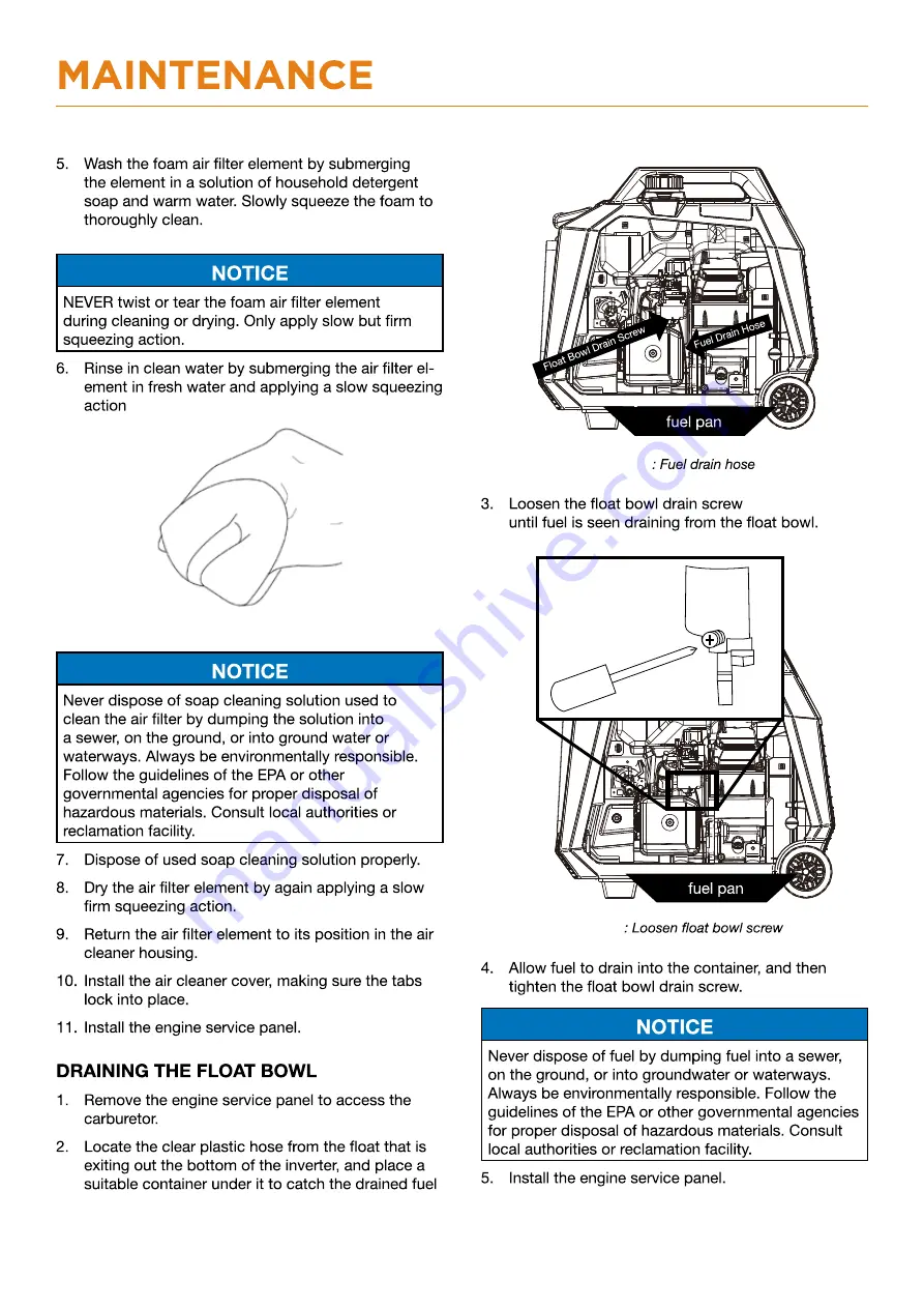 GENMAX GM2800iA Скачать руководство пользователя страница 20