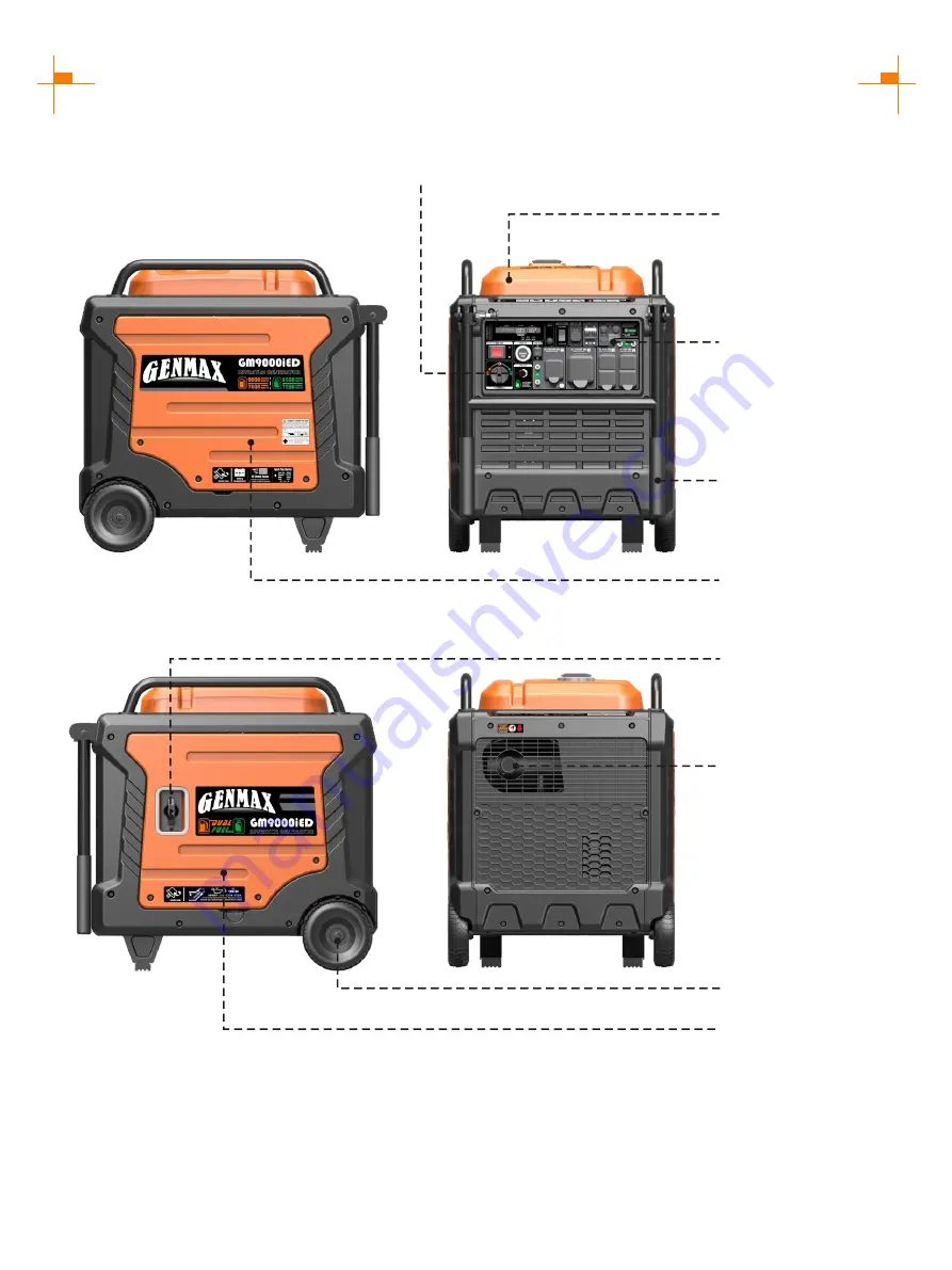 GENMAX GM9000iE User Manual Download Page 8