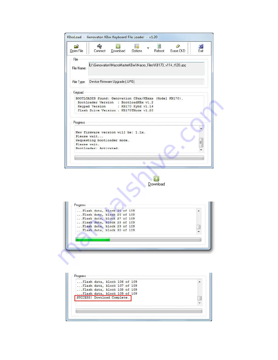 Genovation MacroMaster KB170 Скачать руководство пользователя страница 45