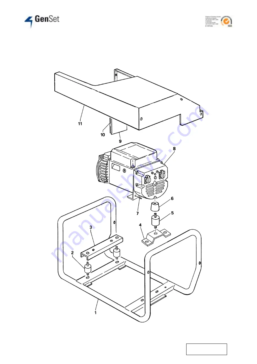 GenSet MG 5000 I-HE Owner'S Manual Download Page 4