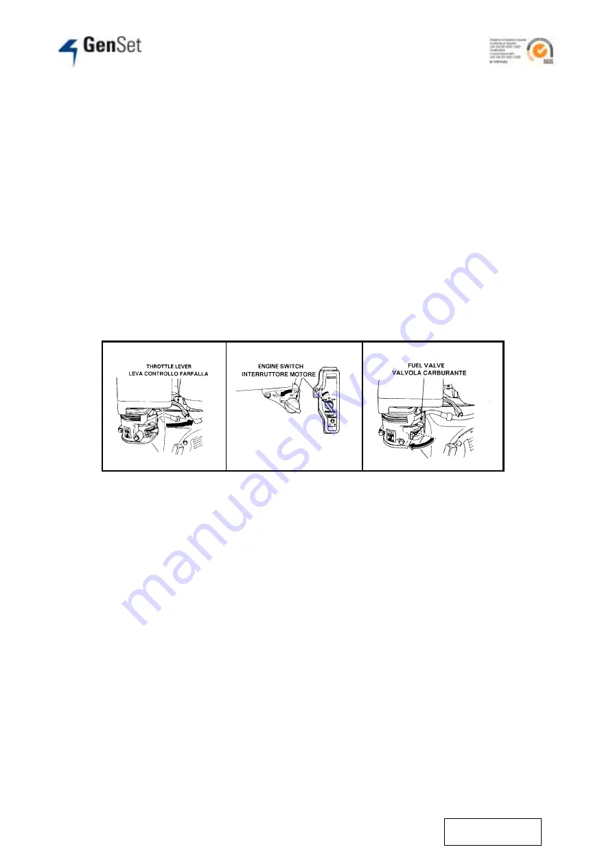 GenSet MG 5000 I-HE Owner'S Manual Download Page 10