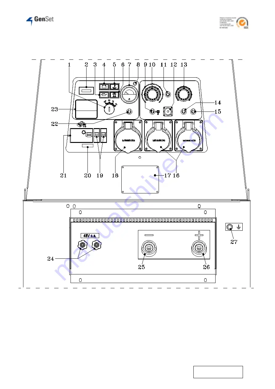 GenSet MPM 15/400 SS-K Owner'S Manual Download Page 4