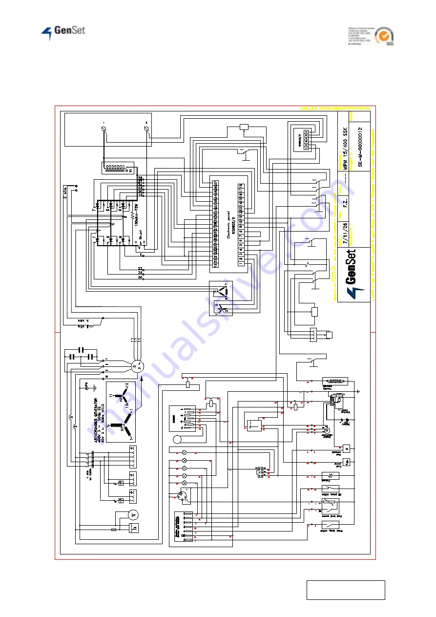 GenSet MPM 15/400 SS-K Owner'S Manual Download Page 24