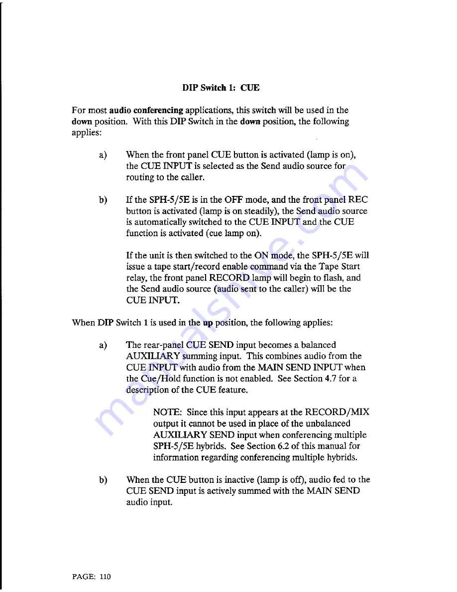 Genther SPH-5 Installation And Operation Manual Download Page 117