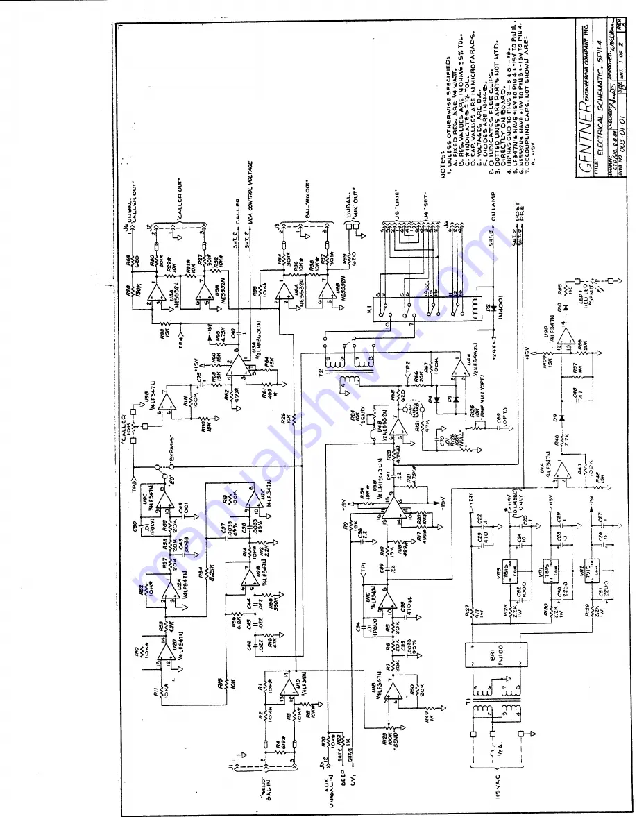 Gentner SPH-4 User Manual Download Page 30