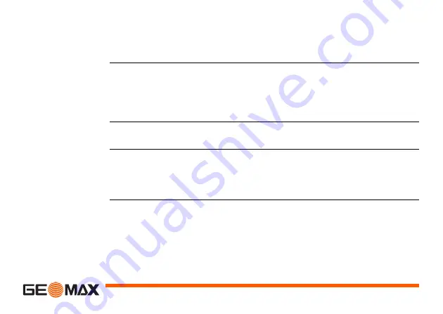 GeoMax ZEL400H+ User Manual Download Page 27