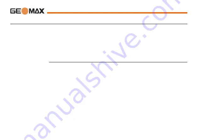 GeoMax ZEL400H+ User Manual Download Page 54