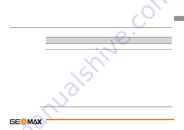 GeoMax Zoom 25 Series Quick Manual Download Page 15