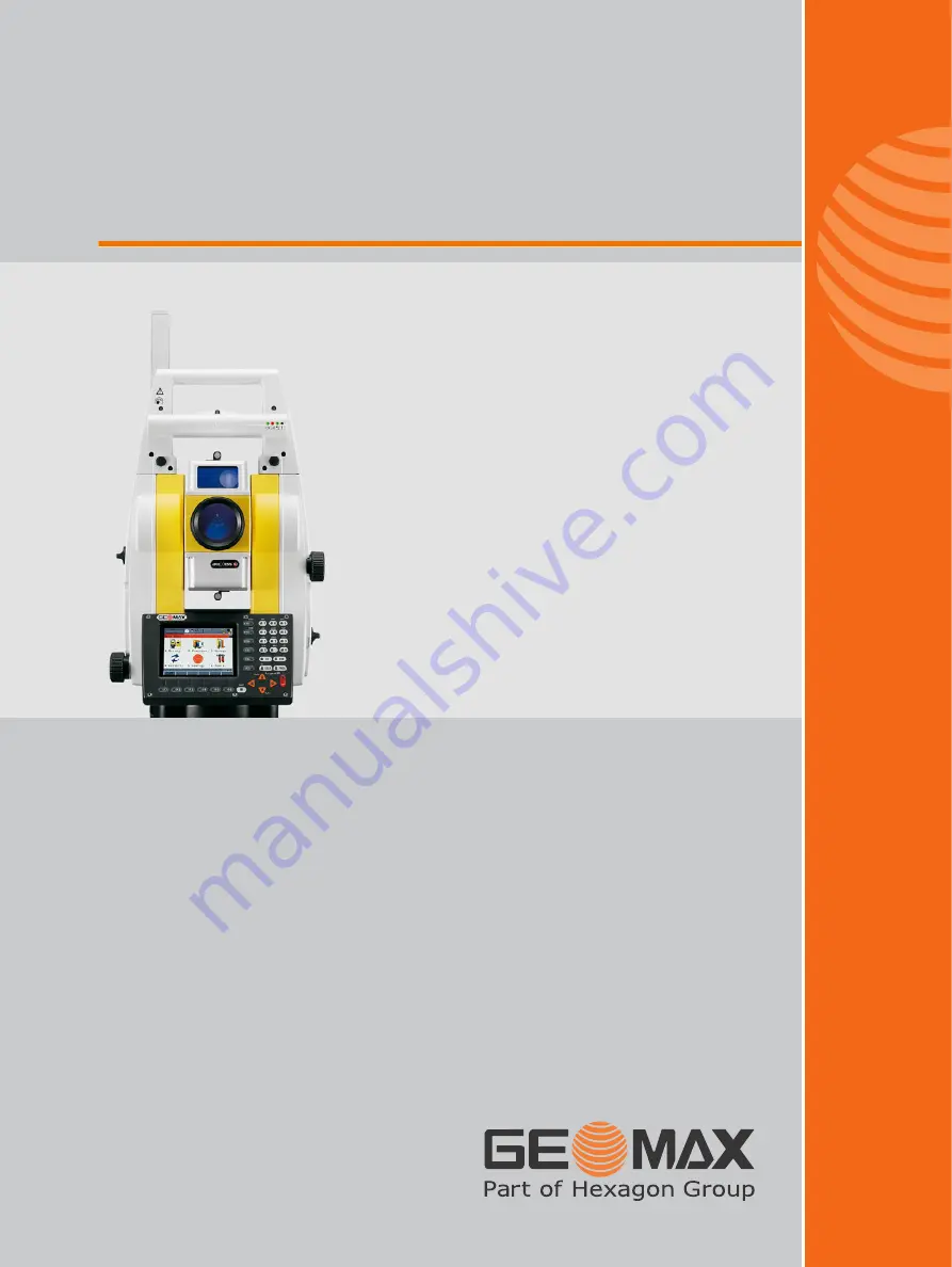 GeoMax Zoom80 R User Manual Download Page 1