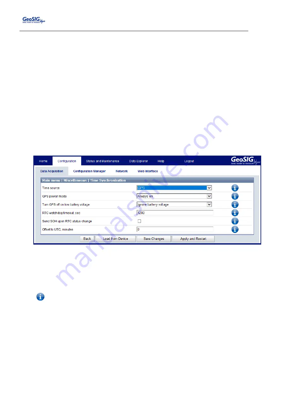 GeoSIG GMS-GPS User Manual Download Page 18