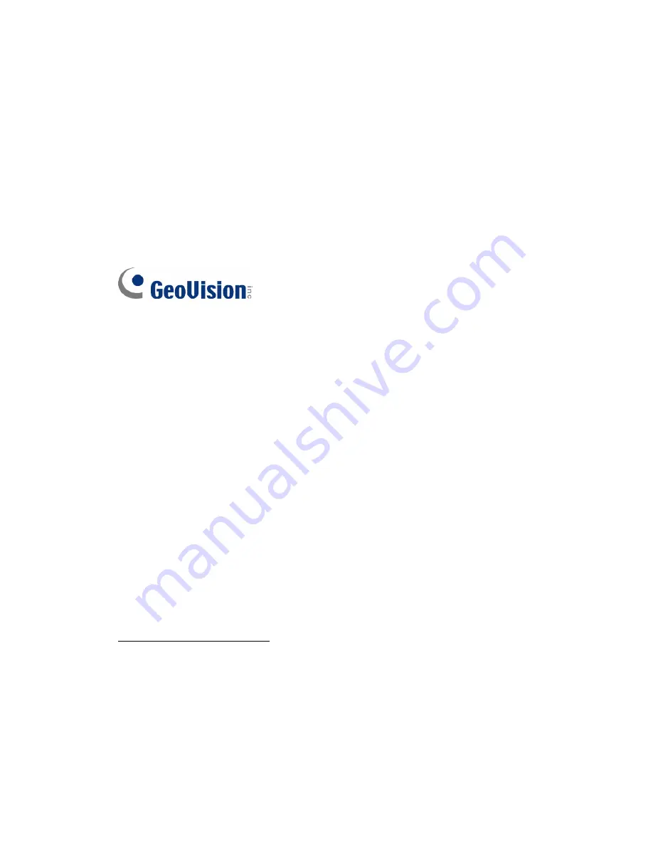 GeoVision GV-1120H V5 User Manual Download Page 2