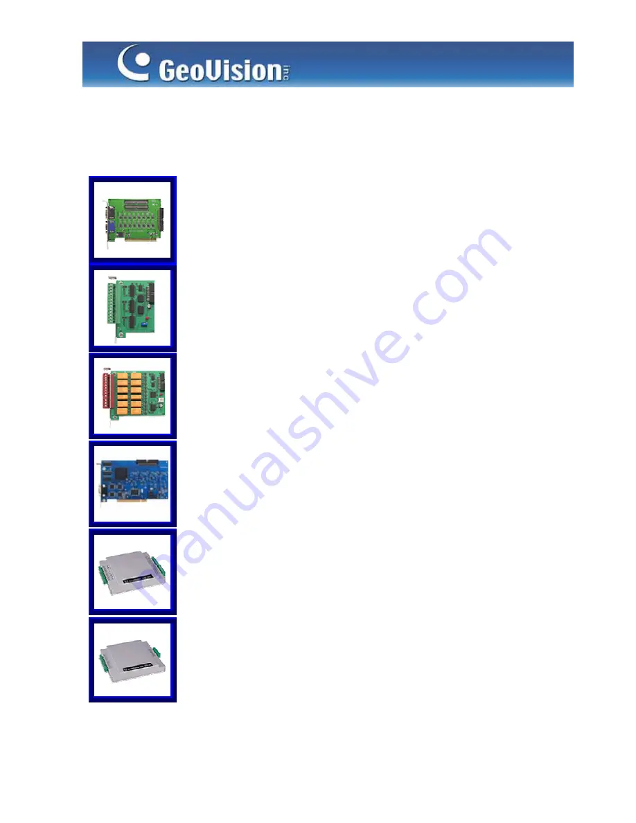 GeoVision GV-1120S Datasheet Download Page 14