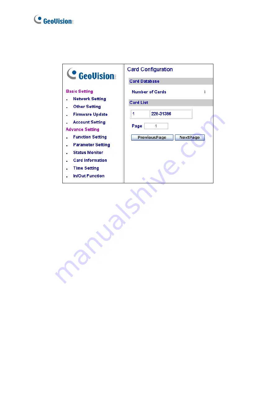 GeoVision GV-AS Series Installation Manual Download Page 122