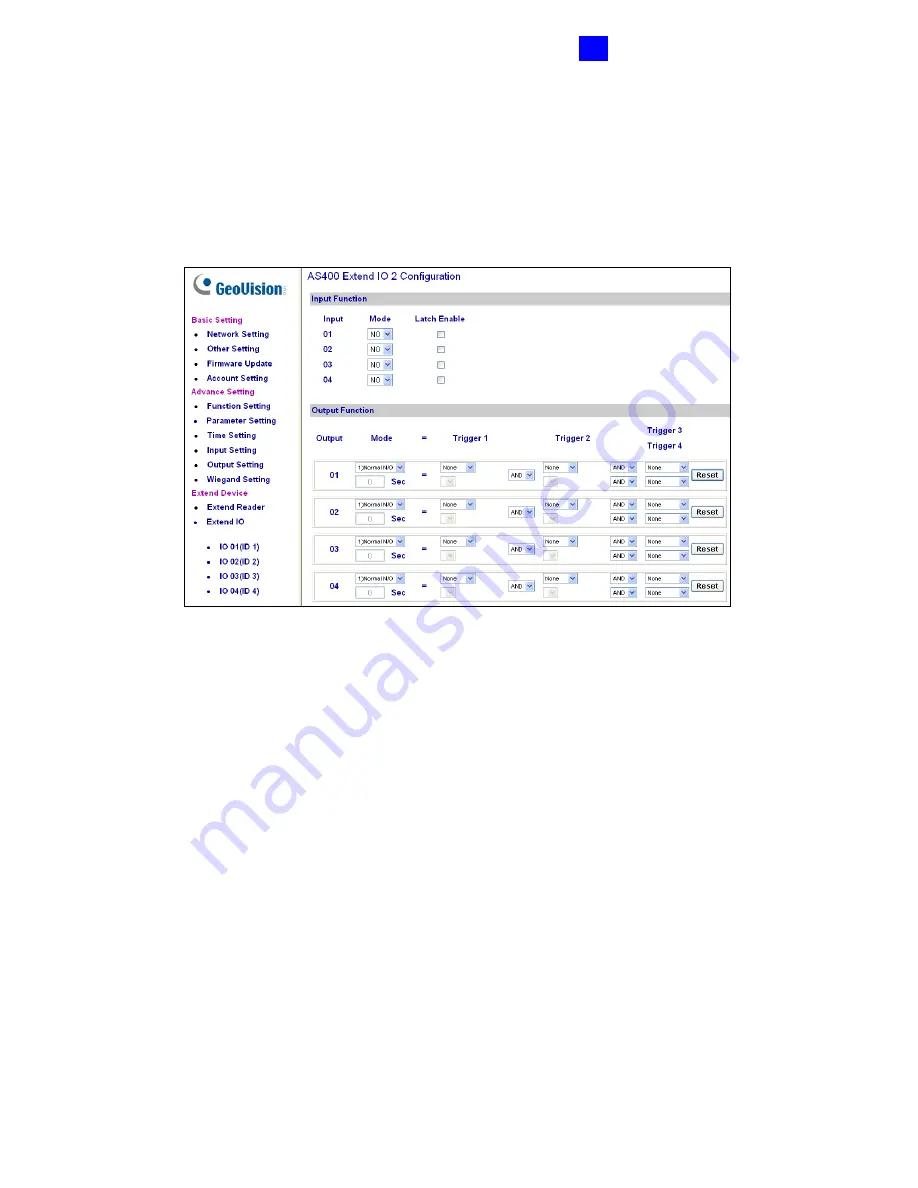 GeoVision GV-AS100 Hardware Installation Manual Download Page 123