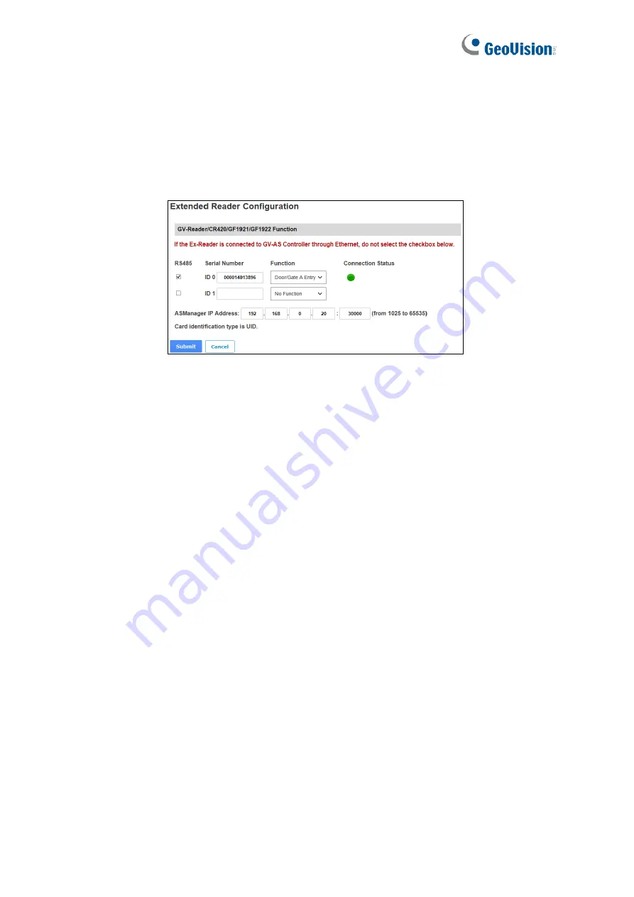 GeoVision GV-AS1620 User Manual Download Page 26