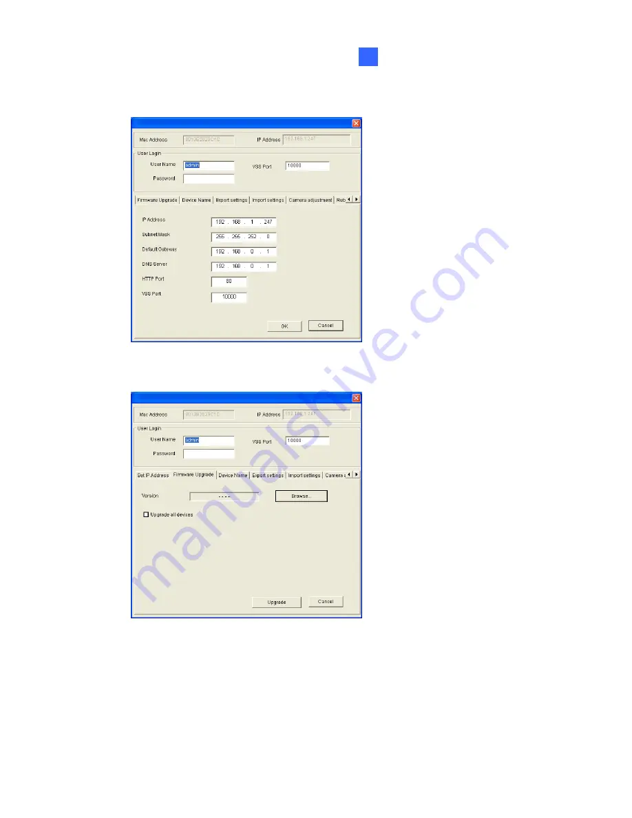 GeoVision GV-BL110D User Manual Download Page 259