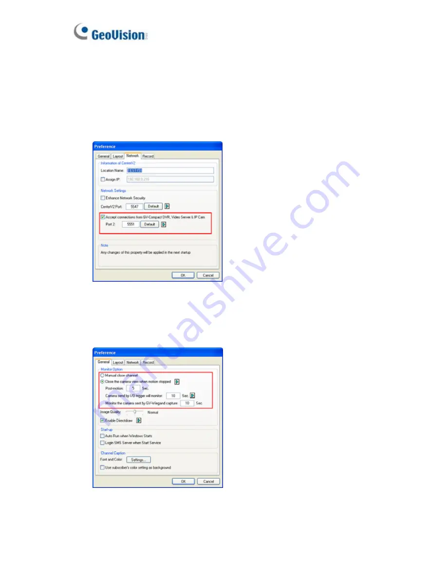 GeoVision GV-BL110D User Manual Download Page 284