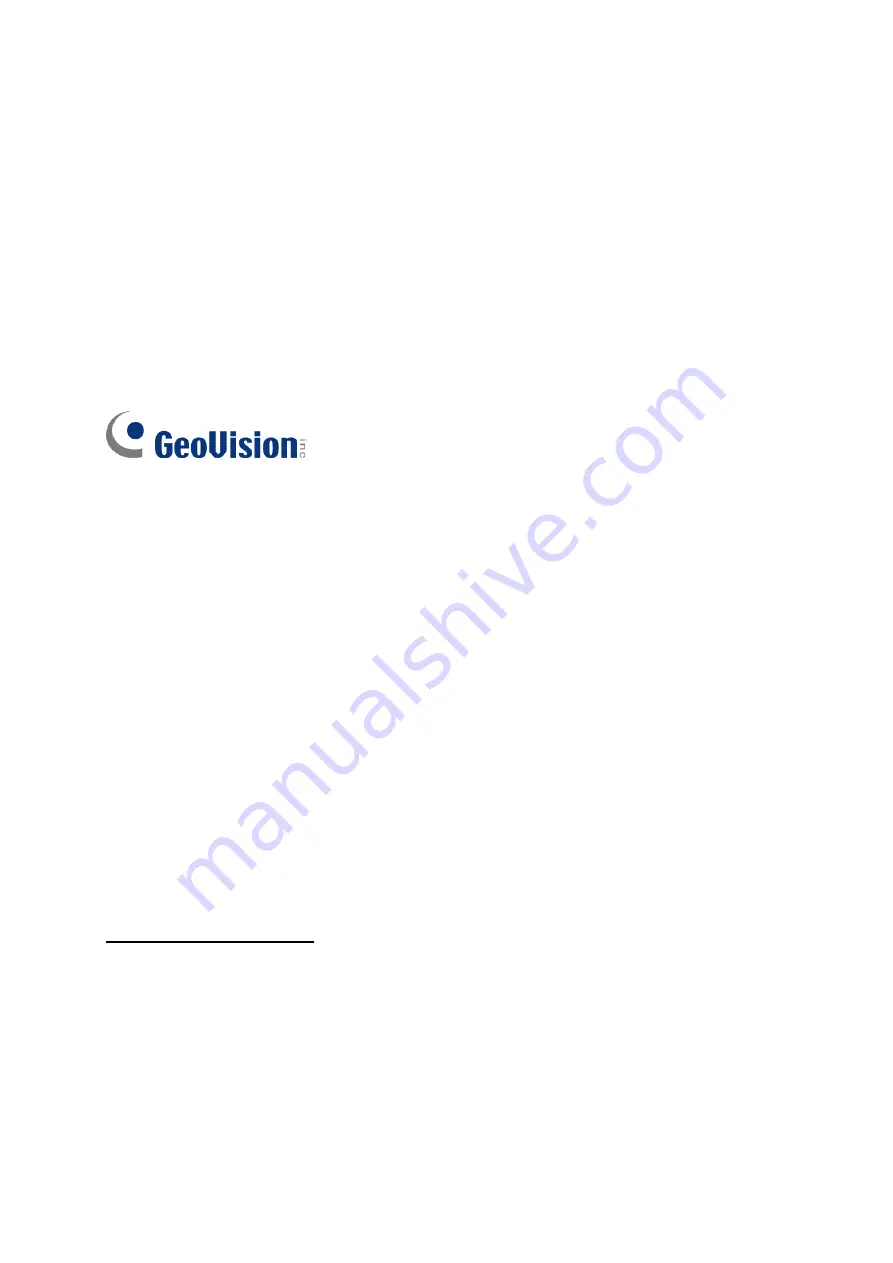 GeoVision GV-IP Decoder Box Lite User Manual Download Page 2