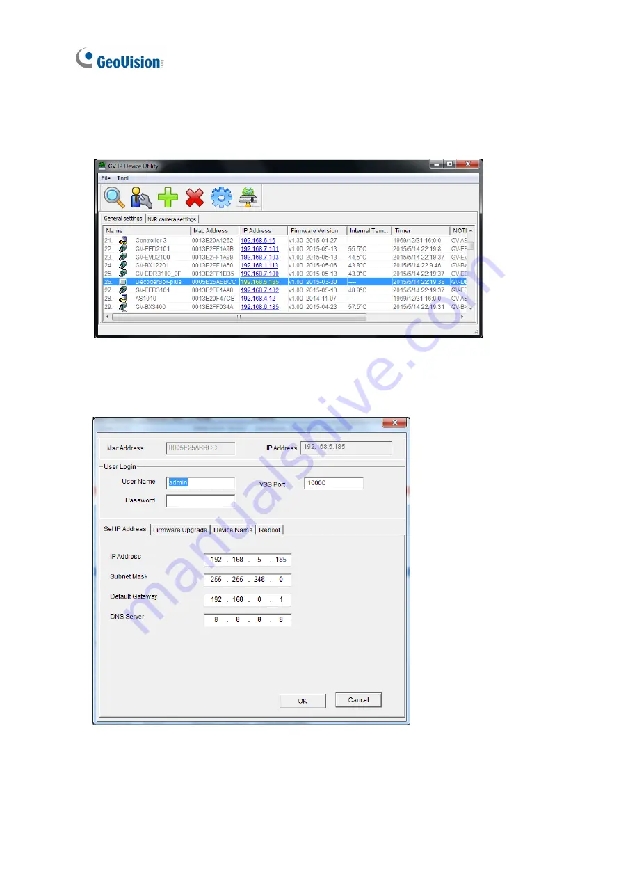 GeoVision GV-IP Decoder Box Lite User Manual Download Page 63